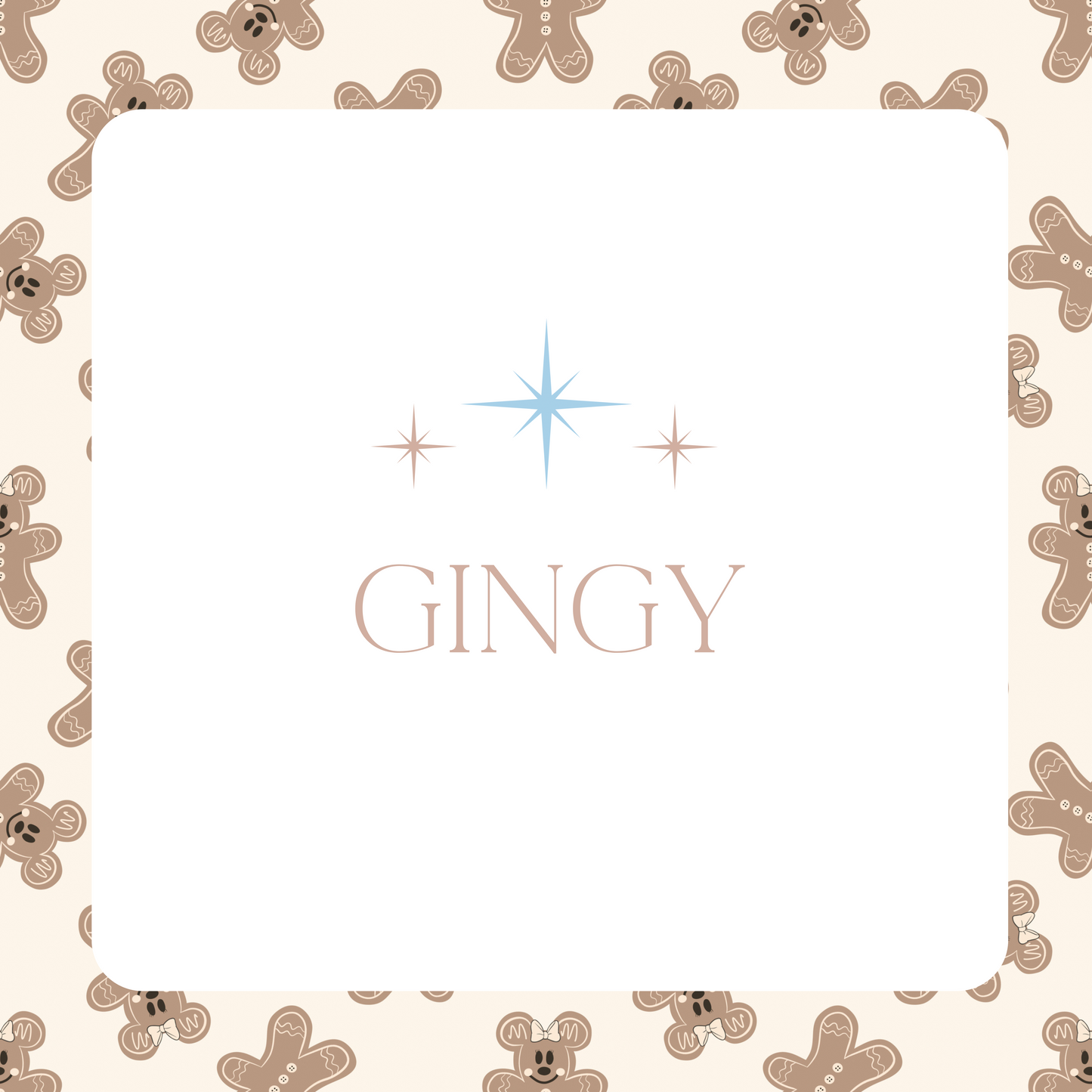 Gingy OCTOBER PRE-ORDER