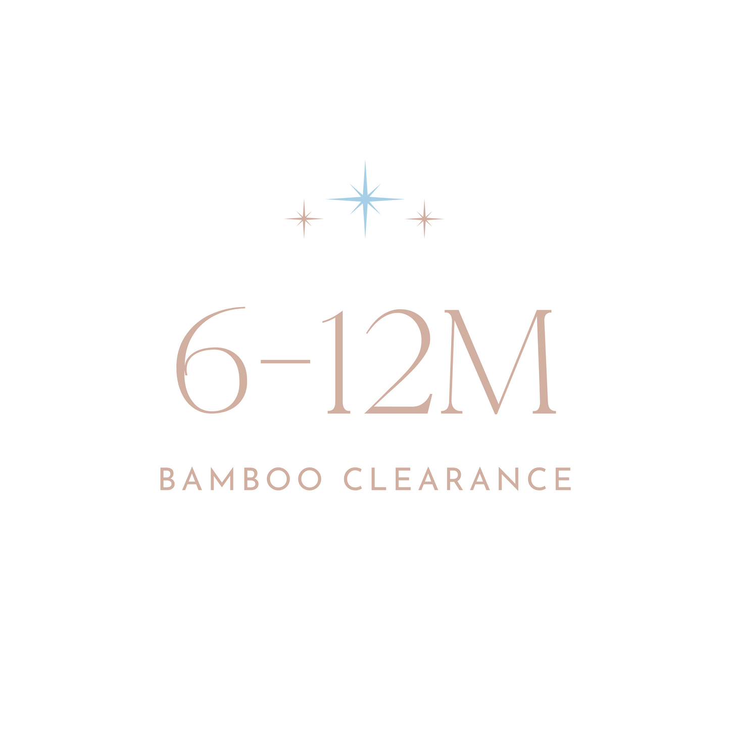 6-12m Bamboo Clearance